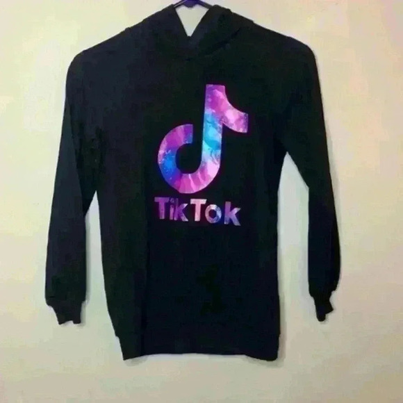 TikTok Hoodie YOUTH size sm - Picture 1 of 4